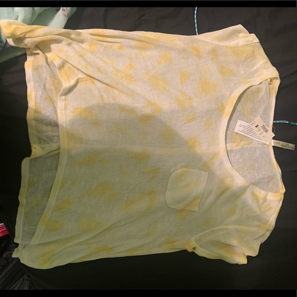 aeropostale mesh tee shirt with pocket